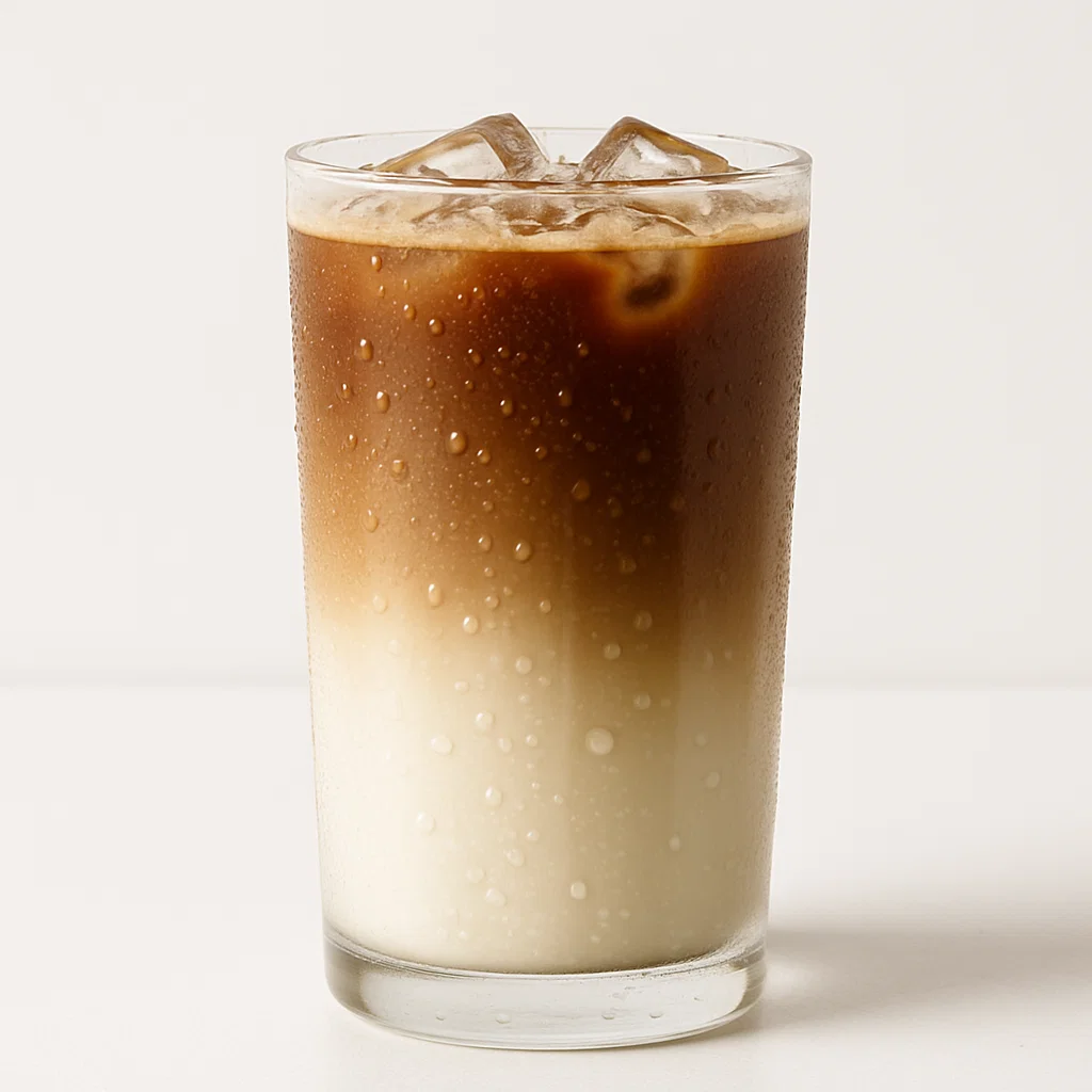 contains cold milk coffee